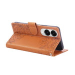 Custodia per telefono in pelle con tre scomparti per carte e motivo a rosa in rilievo., For Samsung Galaxy S25 Edge 5G, For Samsung Galaxy S25 / S24 5G, For Samsung Galaxy S25+ / S24+ 5G, For Samsung Galaxy S25 Ultra 5G