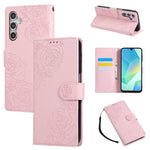 Custodia per telefono in pelle con tre scomparti per carte e motivo a rosa in rilievo., For Samsung Galaxy S25 Edge 5G, For Samsung Galaxy S25 / S24 5G, For Samsung Galaxy S25+ / S24+ 5G, For Samsung Galaxy S25 Ultra 5G