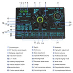 Mixer audio professionale SX91 con Bluetooth e phantom 48V