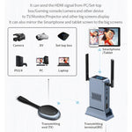 Trasmettitore e ricevitore HDMI wireless 4K G52+R18