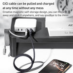 Cavo ricarica magnetico USB-A a USB-C 66W 1 metro