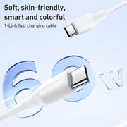 MOMAX DC23 1-Link Flow CC X 60W USB-C / Type-C to USB-C / Type-C Fast Charging Cable, 1.2m