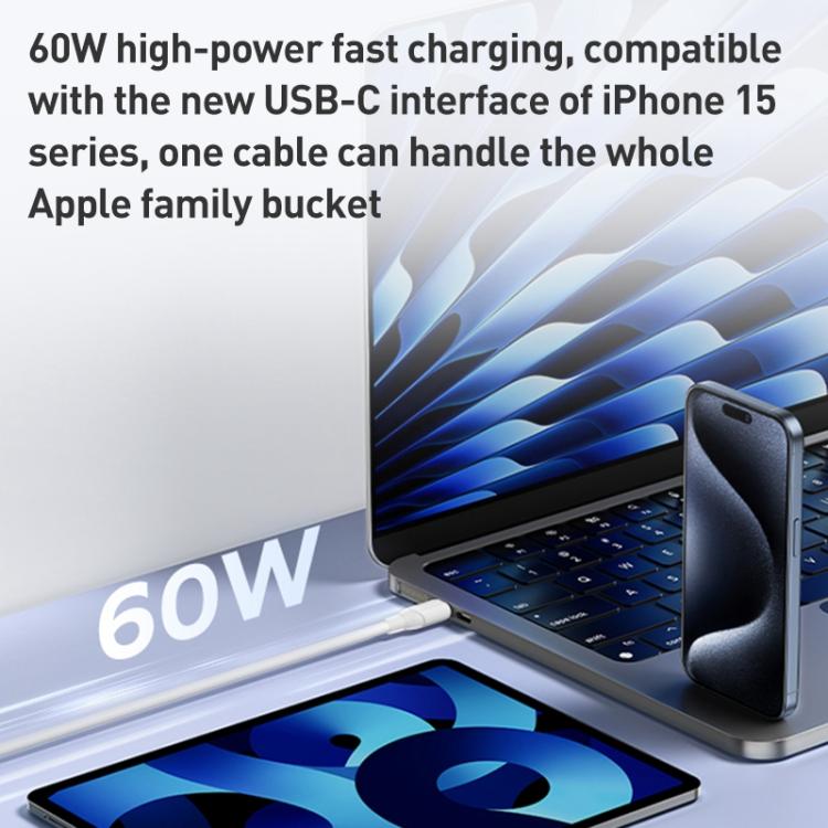 Cavo USB-C 60W 1,2m compatibile iPhone 15 e 16