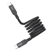MOMAX DC35 100W USB-C / Type-C to USB-C / Type-C Magnetic Braided Data Cable, 1m