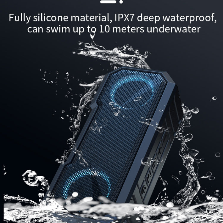 Altoparlante Bluetooth X8 con Subwoofer e Luce IPX7