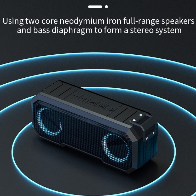 Altoparlante Bluetooth X8 con Subwoofer e Luce IPX7