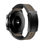 Cinturino per orologio in silicone PU con fibbia magnetica a piega a T., 20mm, 22mm