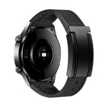 Cinturino per orologio in silicone PU con fibbia magnetica a piega a T., 20mm, 22mm