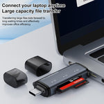 Lettore schede 5 in 1 USB Type-C multi-funzione