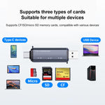 Lettore schede 5 in 1 USB Type-C multi-funzione