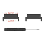 1 paio di connettori per cinturino in metallo da 22 mm, For Amazfit T-Rex Ultra