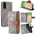 Custodia per telefono in similpelle con cuciture a contrasto e protezione RFID., For Galaxy A56 5G, For Galaxy A26 5G, For Galaxy A36 5G, For Galaxy A16 4G / 5G