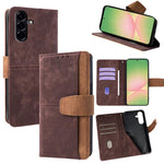 Custodia per telefono in similpelle con cuciture a contrasto e protezione RFID., For Galaxy A56 5G, For Galaxy A26 5G, For Galaxy A36 5G, For Galaxy A16 4G / 5G