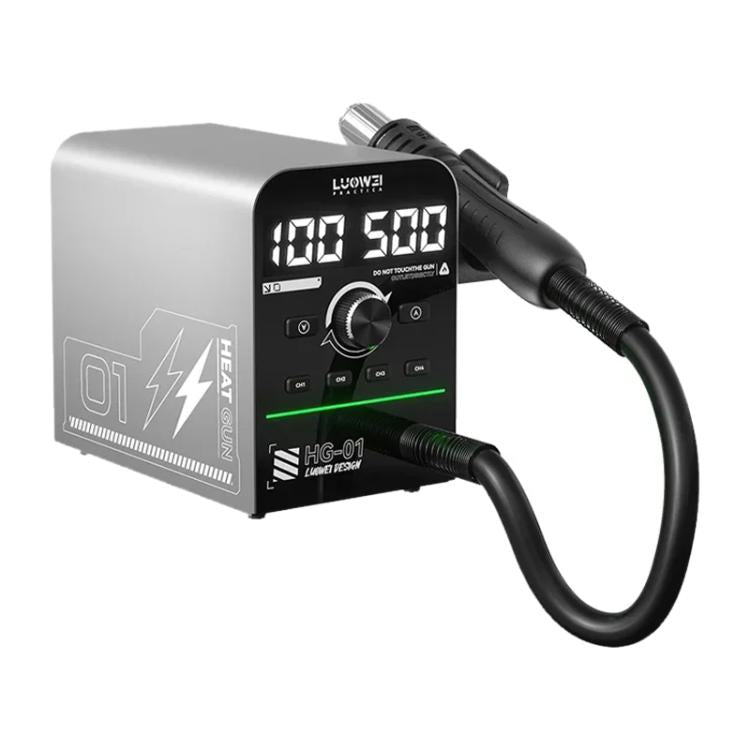 Stazione di dissaldatura e rilavorazione BGA digitale intelligente Luowei HG-01 da 800 W con pistola ad aria calda., HG-01 US Plug