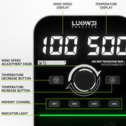 Stazione di dissaldatura e rilavorazione BGA digitale intelligente Luowei HG-01 da 800 W con pistola ad aria calda., HG-01 US Plug