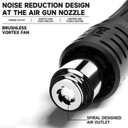Stazione di dissaldatura e rilavorazione BGA digitale intelligente Luowei HG-01 da 800 W con pistola ad aria calda., HG-01 US Plug