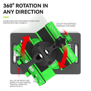 LUOWEI LW-022Pro Dispositivo universale 2 in 1 per la separazione della cover posteriore del telefono con rotazione a 360°, LW-022Pro