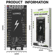 Scheda di attivazione per la ricarica rapida della batteria LUOWEI LW-B03 per iPhone/Android, LW-B03