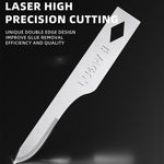Set di coltelli per la rimozione rapida della colla e dei circuiti integrati della CPU della scheda madre LUOWEI LW-K1 4 in 1, LW-K1