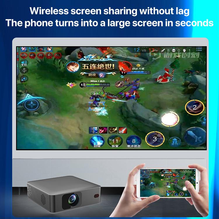 Proiettore Smart HD 1280x720P Android 9.0 WiFi