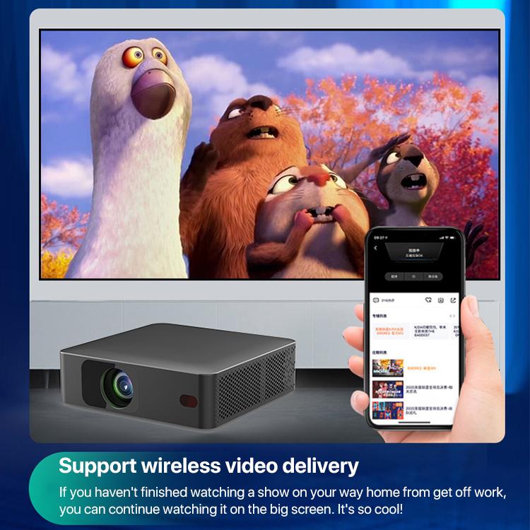Proiettore Smart HD 1280x720P Android 9.0 WiFi