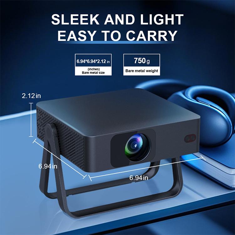 N5-A 1280x720P LCD Smart HD Projector, US Plug, UK Plug, AU Plug, EU Plug
