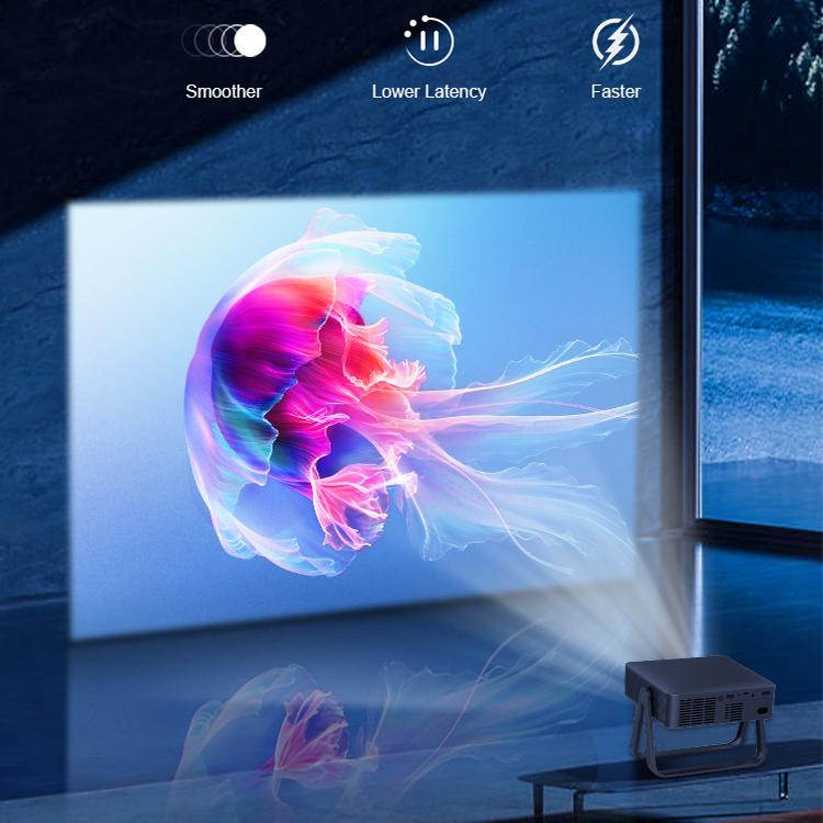 N5-A 1280x720P LCD Smart HD Projector, US Plug, UK Plug, AU Plug, EU Plug