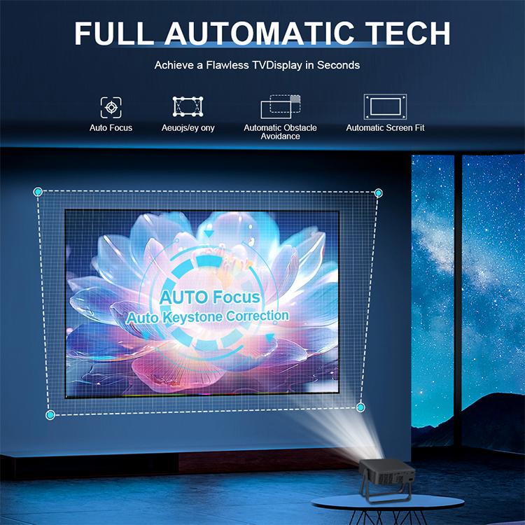 Proiettore LCD Smart HD 1280x720 con Bluetooth 5.2