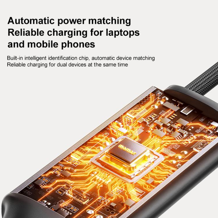 Cavo USB-C magnetico 2 in 1 100W 1,5m per smartphone