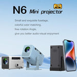 Mini proiettore smart N6 1280x720P Android 11.0