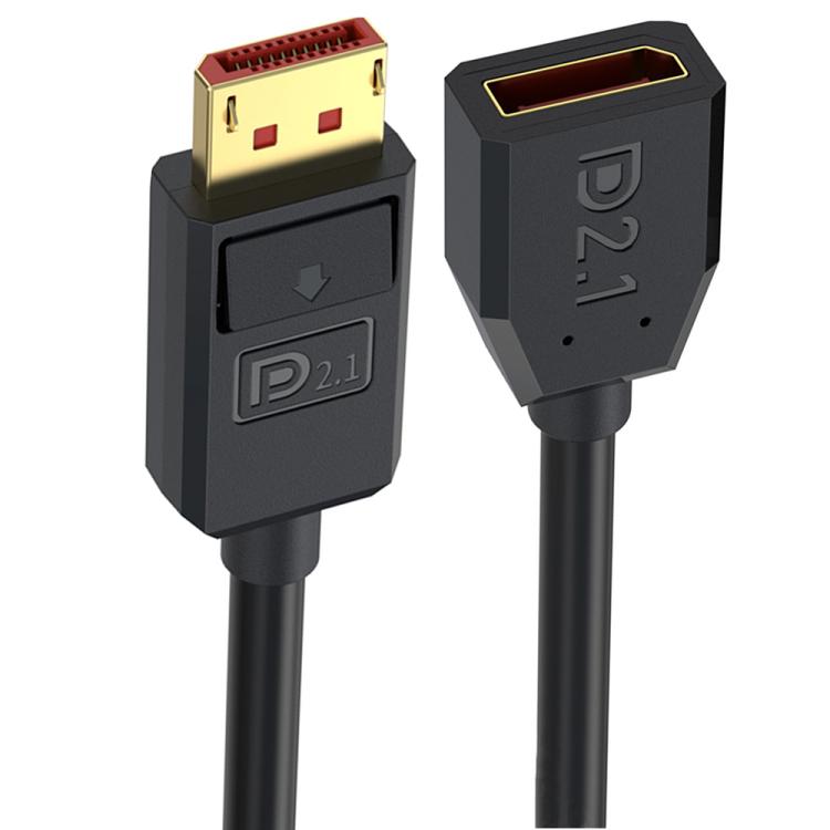 52Gbps 16K 30Hz DisplayPort Extension Adapter Cable, Length: 15cm, DP2.1 Male to DP2.1 Female Straight, DP2.1 Male to DP2.1 Female Upper Elbow, DP2.1 Male to DP2.1 Female Down Elbow, DP2.1 Male to DP2.1 Female Left Elbow                                ...