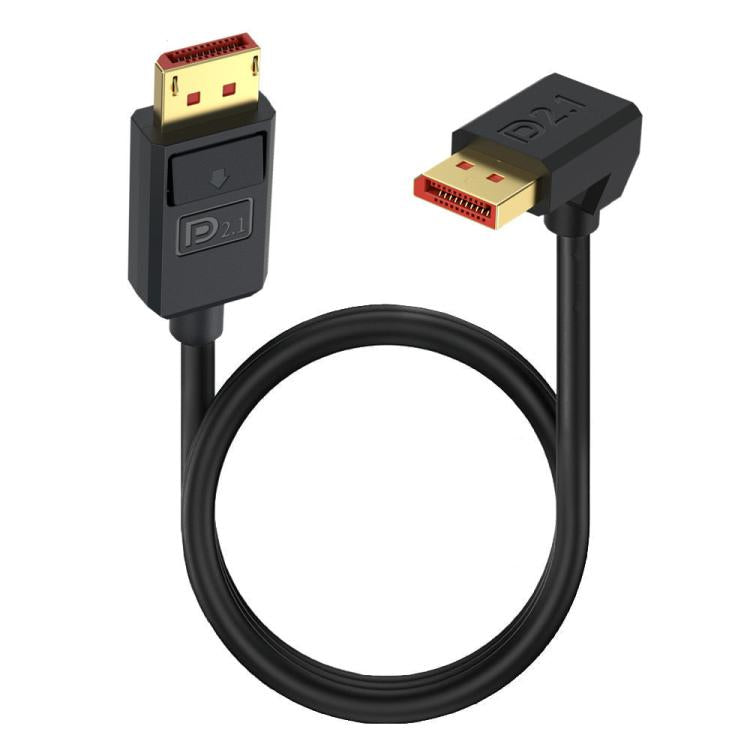 52Gbps 16K 30Hz DisplayPort Extension Adapter Cable, Length: 1.8m, DP2.1 to DP2.1 Straight, DP2.1 to DP2.1 Upper Elbow, DP2.1 to DP2.1 Down Elbow, DP2.1 to DP2.1 Left Elbow, DP2.1 to DP2.1 Right Elbow