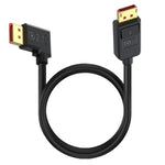 52Gbps 16K 30Hz DisplayPort Extension Adapter Cable, Length: 3m, DP2.1 to DP2.1 Straight, DP2.1 to DP2.1 Upper Elbow, DP2.1 to DP2.1 Down Elbow, DP2.1 to DP2.1 Left Elbow, DP2.1 to DP2.1 Right Elbow