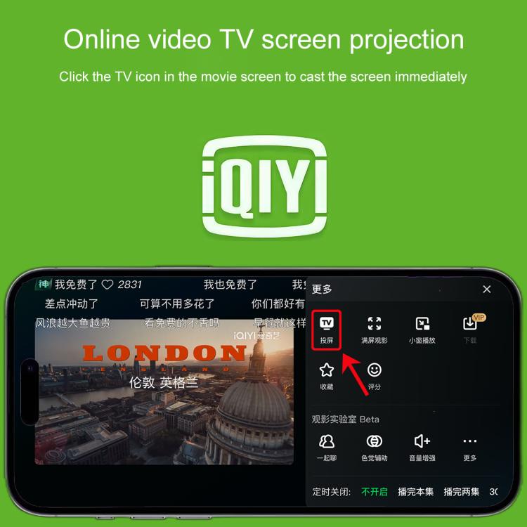 Proiettore wireless Measy A30 Full HD 1080P HDMI