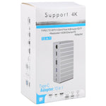 Hub USB-C 13 in 1 con supporto 4K e PD 100W