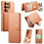 Custodia per telefono in pelle CaseNeo con cinturino di presa e MagSafe., For Samsung Galaxy S25 / S24 5G, For Samsung Galaxy S25+ / S24+ 5G, For Samsung Galaxy S25 Ultra 5G