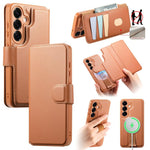 Custodia per telefono in pelle CaseNeo con cinturino di presa e MagSafe., For Samsung Galaxy S25 / S24 5G, For Samsung Galaxy S25+ / S24+ 5G, For Samsung Galaxy S25 Ultra 5G