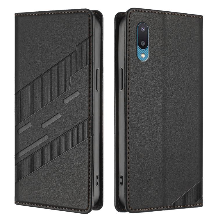 Portafoglio multifunzionale in pelle con motivo a rilievo, stile retrò, per telefono., For Samsung Galaxy A02 / M02, For Samsung Galaxy A72, For Samsung Galaxy A02s 164mm