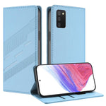 Portafoglio multifunzionale in pelle con motivo a rilievo, stile retrò, per telefono., For Samsung Galaxy A02 / M02, For Samsung Galaxy A72, For Samsung Galaxy A02s 164mm