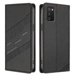 Portafoglio multifunzionale in pelle con motivo a rilievo, stile retrò, per telefono., For Samsung Galaxy A02s 166mm