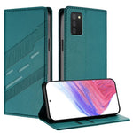 Portafoglio multifunzionale in pelle con motivo a rilievo, stile retrò, per telefono., For Samsung Galaxy A02s 166mm