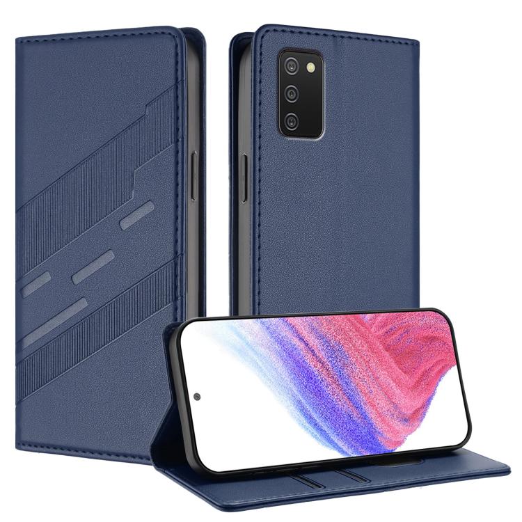 Portafoglio multifunzionale in pelle con motivo a rilievo, stile retrò, per telefono., For Samsung Galaxy A02s 166mm