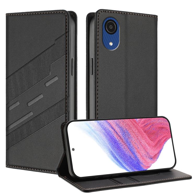 Portafoglio multifunzionale in pelle con motivo a rilievo, stile retrò, per telefono., For Samsung Galaxy A03 Core 4G, For Samsung Galaxy A33 5G, For Samsung Galaxy A32 5G / M32 5G