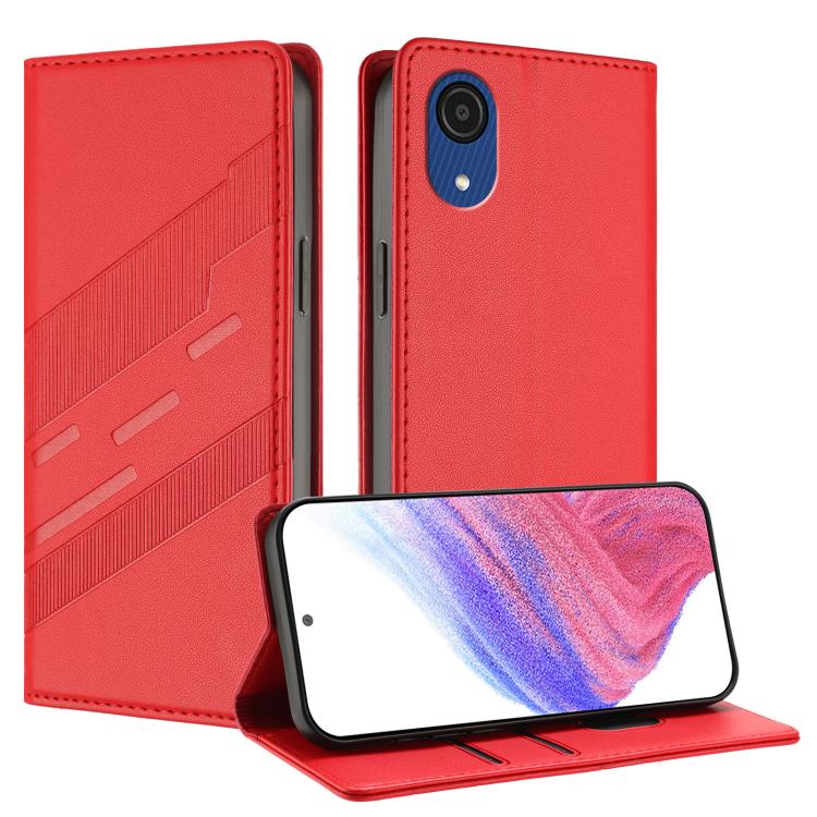 Portafoglio multifunzionale in pelle con motivo a rilievo, stile retrò, per telefono., For Samsung Galaxy A03 Core 4G, For Samsung Galaxy A33 5G, For Samsung Galaxy A32 5G / M32 5G