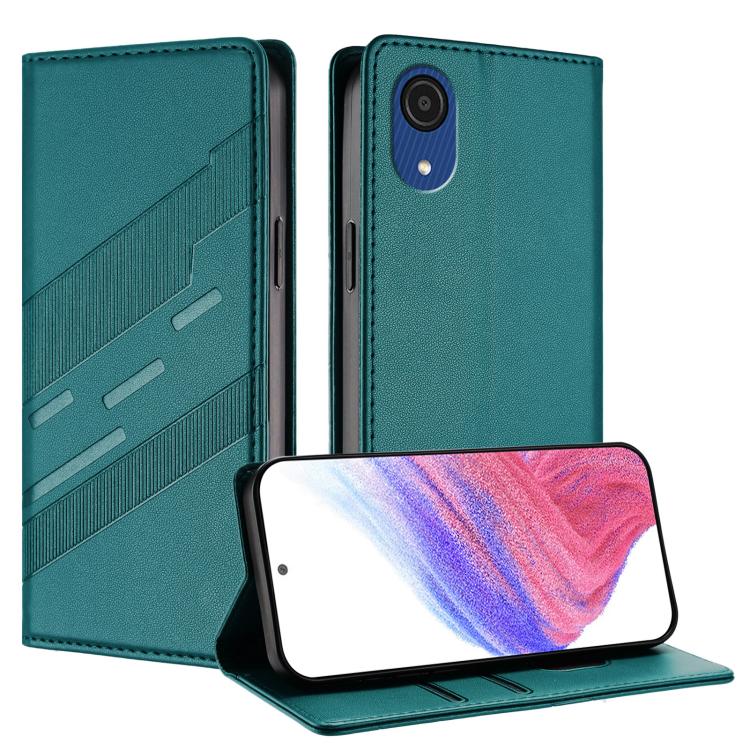 Portafoglio multifunzionale in pelle con motivo a rilievo, stile retrò, per telefono., For Samsung Galaxy A03 Core 4G, For Samsung Galaxy A33 5G, For Samsung Galaxy A32 5G / M32 5G