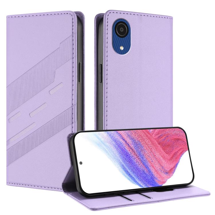 Portafoglio multifunzionale in pelle con motivo a rilievo, stile retrò, per telefono., For Samsung Galaxy A03 Core 4G, For Samsung Galaxy A33 5G, For Samsung Galaxy A32 5G / M32 5G