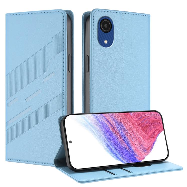 Portafoglio multifunzionale in pelle con motivo a rilievo, stile retrò, per telefono., For Samsung Galaxy A03 Core 4G, For Samsung Galaxy A33 5G, For Samsung Galaxy A32 5G / M32 5G