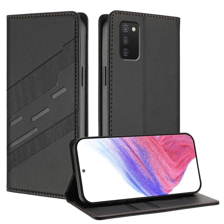 Portafoglio multifunzionale in pelle con motivo a rilievo, stile retrò, per telefono., For Samsung Galaxy A52 4G / 5G, For Samsung Galaxy A03s 164mm, For Samsung Galaxy A03s 166mm