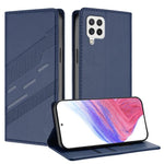 Portafoglio multifunzionale in pelle con motivo a rilievo, stile retrò, per telefono., For Samsung Galaxy A03s 165.8mm, For Samsung Galaxy A22 4G, For Samsung Galaxy A32 4G