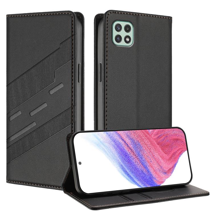 Portafoglio multifunzionale in pelle con motivo a rilievo, stile retrò, per telefono., For Samsung Galaxy A22 5G / F42 5G, For Samsung Galaxy A53 5G, For Samsung Galaxy A73 5G